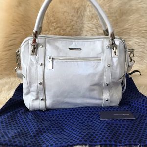 Rebecca Minkoff White Leather Satchel